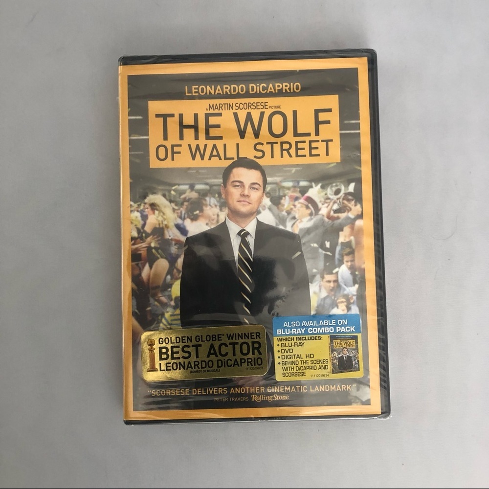 📀 Wolf Of Wallstreet DVD Factory Sealed 📀